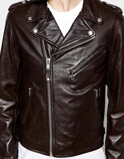 Schott Leather Biker Jacket
