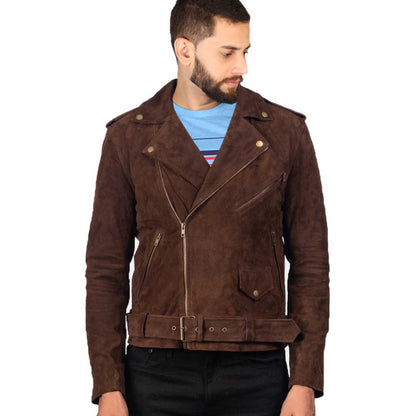 White Eagle Classic Brown Leather Jacket