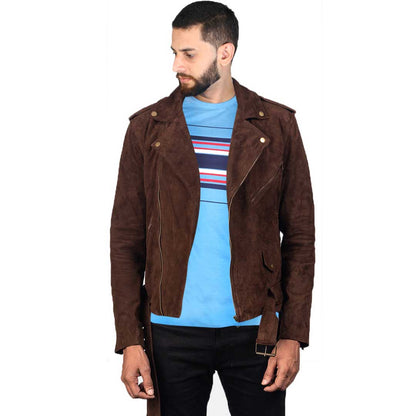 White Eagle Classic Brown Leather Jacket